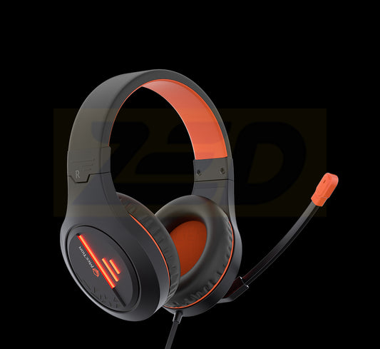 MEETION MT-HP021 BLACK ORANGE Stereo Gaming Headset with Mic