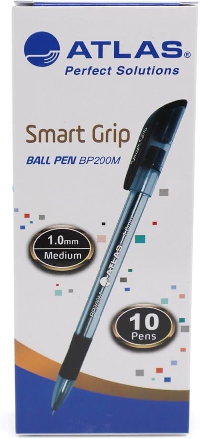 Atlas Smart Grip 1.0mm Med PAC=10 BE  AS-BP200M-10BE