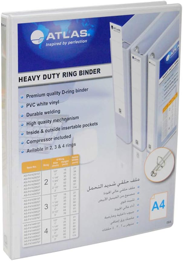 Atlas PVC 2ring A4 15mm (½") w/p WE 6281073590009
