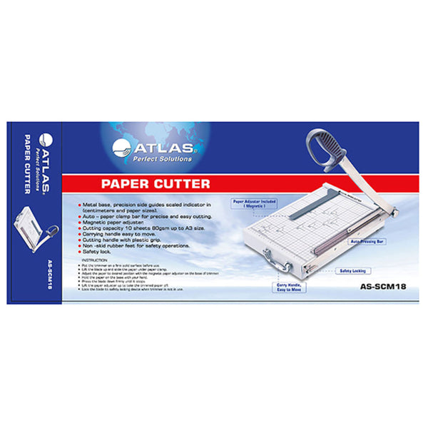 Atlas   Metal Base Cutter A3  AS-SCM18