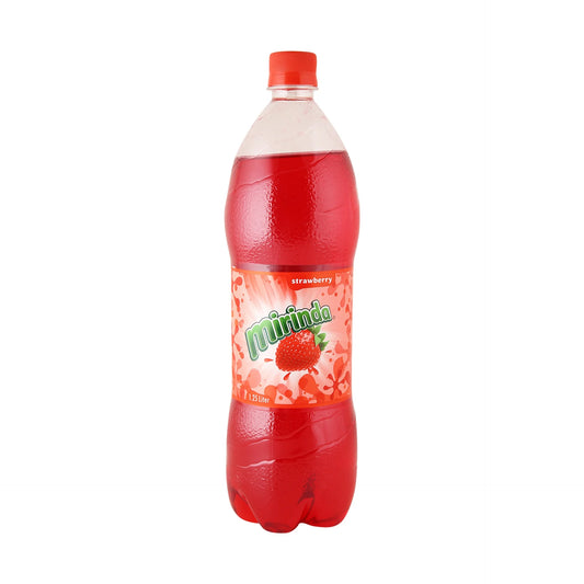 Mirinda Strawberry Bottle 6 x 1.25 Litres