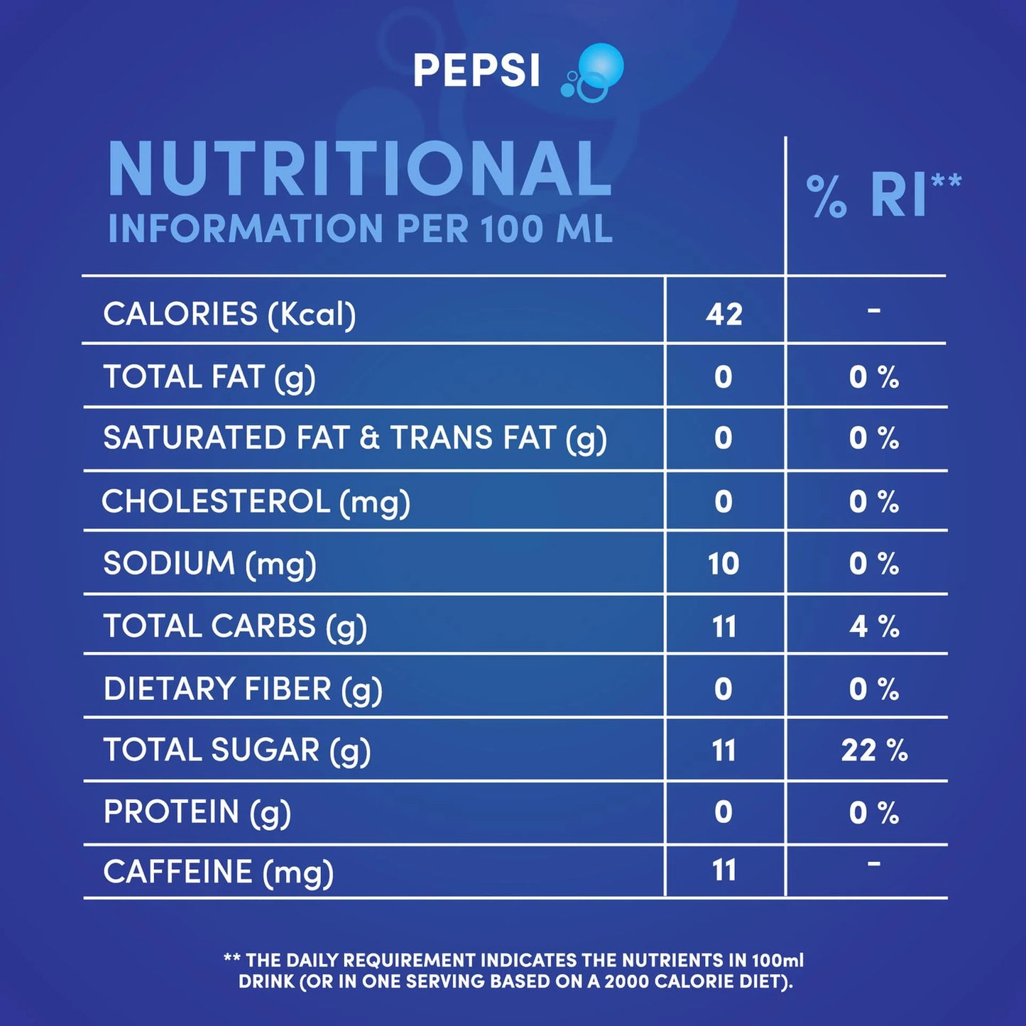 Pepsi Carbonated Soft Drink Can 30 x 150 ml