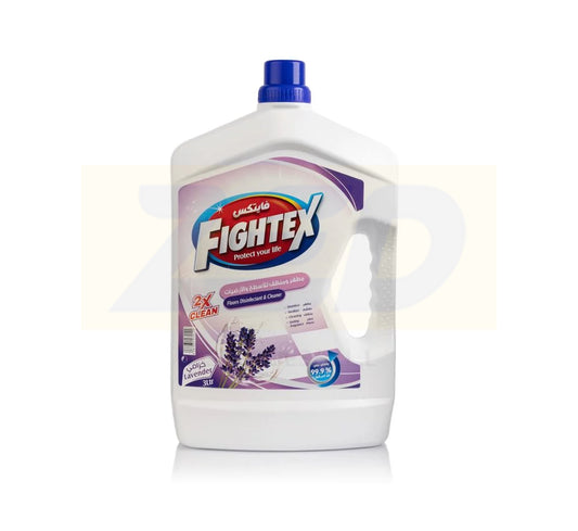 FIGHTEX FLOOR DISINFECTANT - LAVENDER  3 ltr