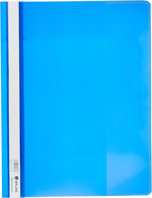 Atlas Flat File PP A4 thick w/pkt BK 6281073450716