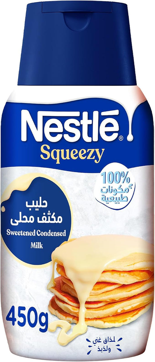 NESTLE  SQUEEZY SWEETENED CONDENSED MILK 450g