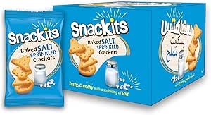 Nabil Snackits Salted Baked Bites 12 x 26g assorted