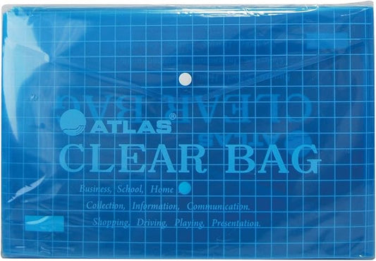 Atlas Document Bag F/S Blue 6281073600104