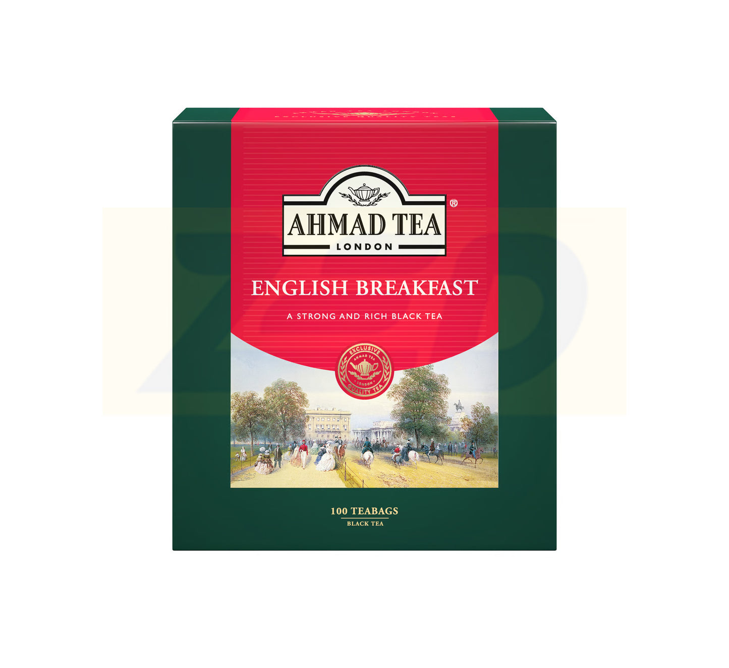 Ahmad Tea London English Breakfast Black Tea - 100 Teabag