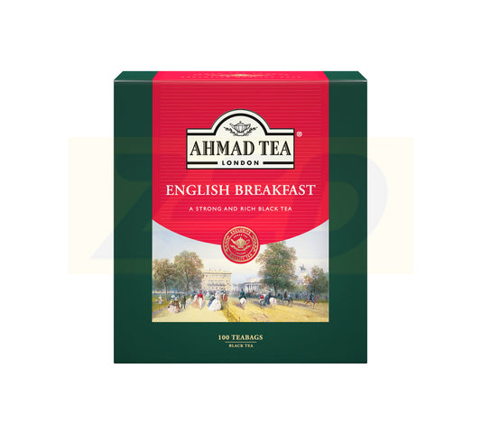 Ahmad Tea London English Breakfast Black Tea - 100 Teabag