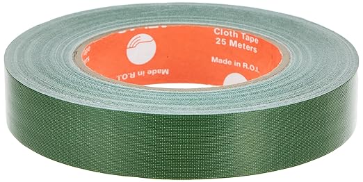 Atlas Cloth Tape 1"x25m (25mm) Green  AS-BTC1025-GN