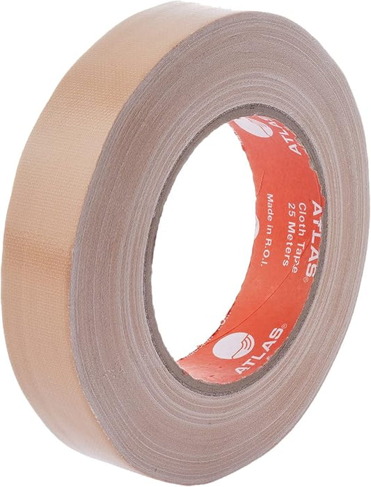 Atlas Cloth Tape 1"x25m (25mm) Beige  AS-BTC1025-BG