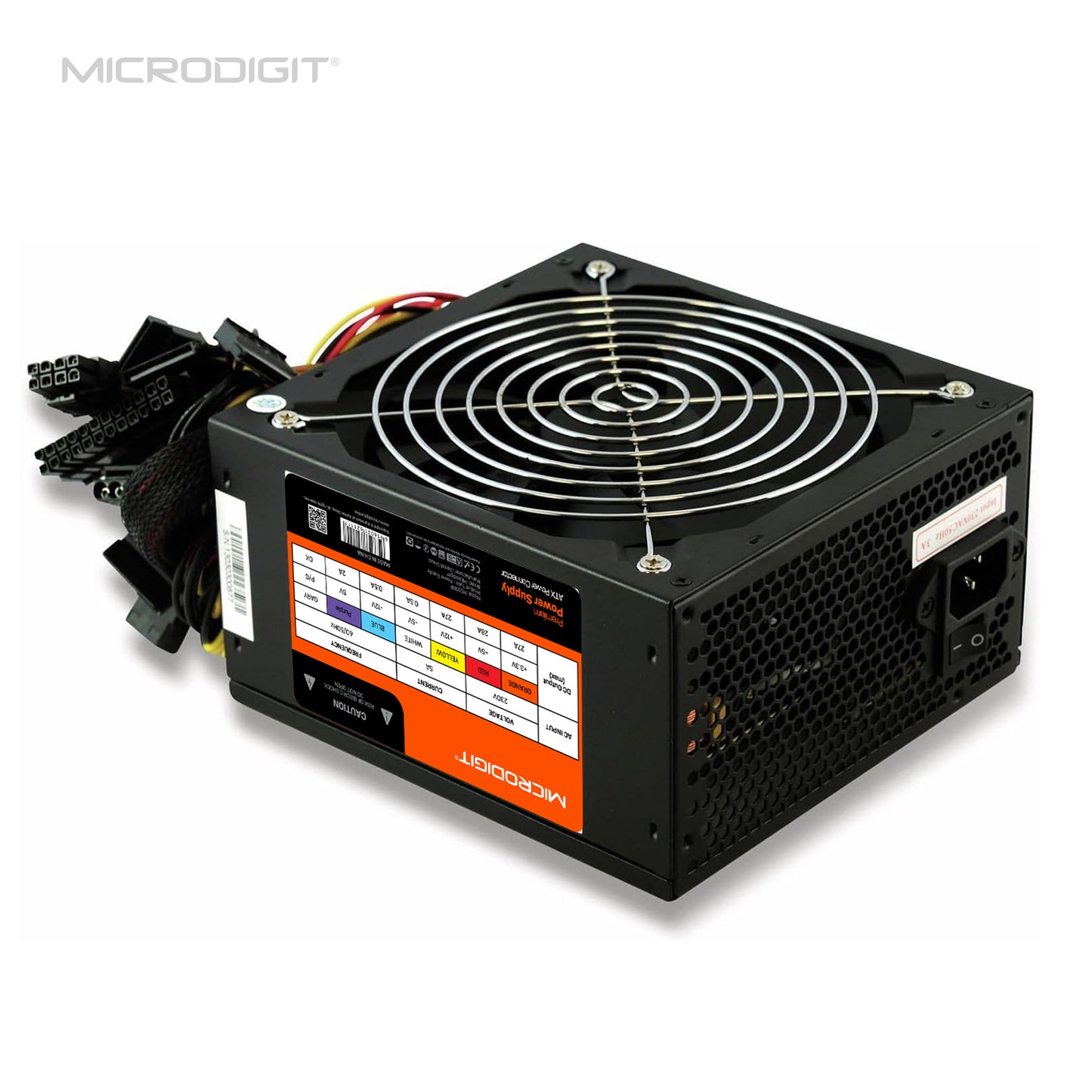 MICRODIGIT Desktop ATX Power Supply  MD2111P