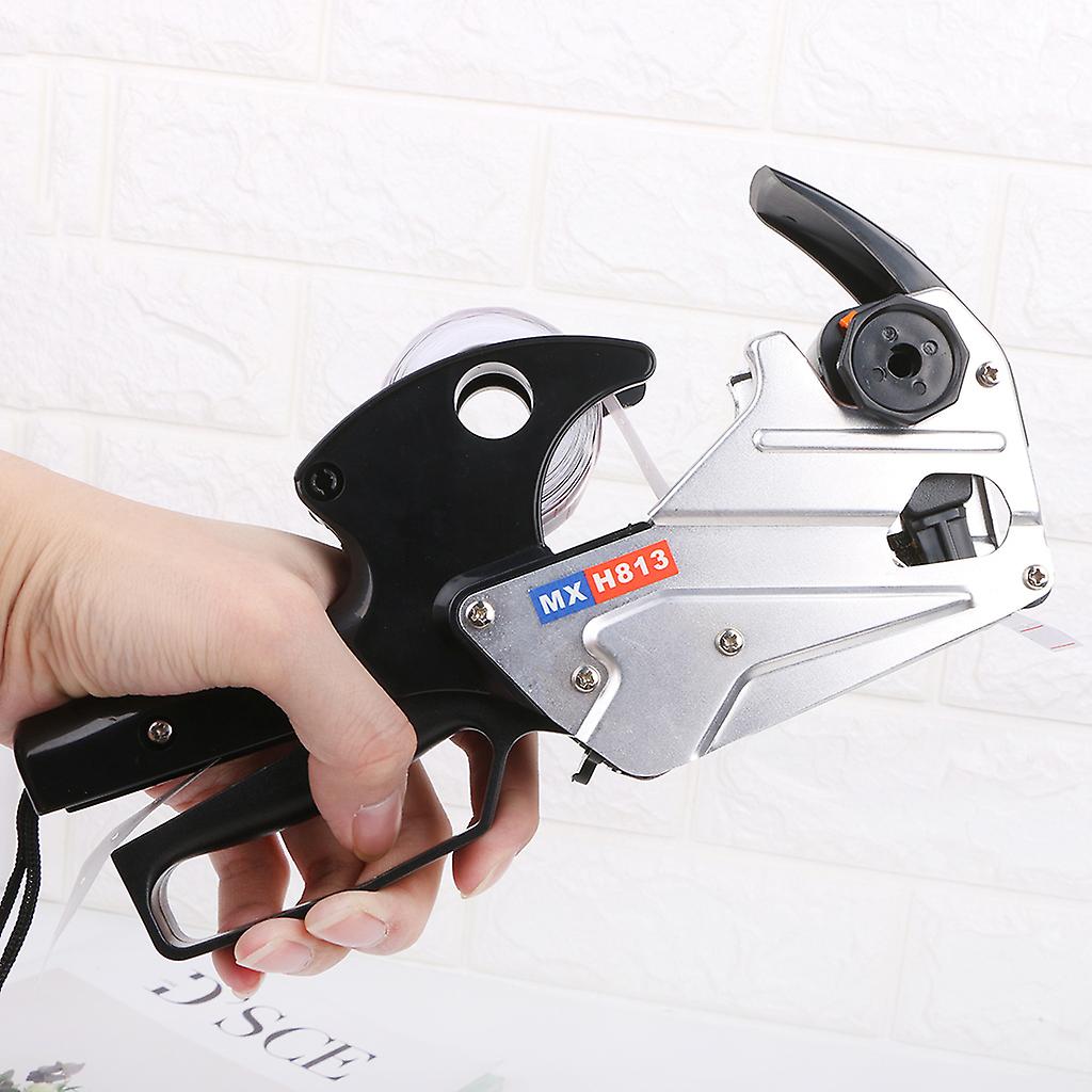 MX-H813 A-line 8 Digits Price Tag Gun Labeler Labeller Label Paper