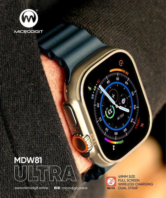 Smart Watch Microdigit Mdw81 With Dual Strap