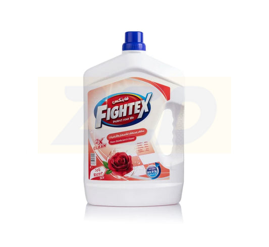FIGHTEX FLOOR DISINFECTANT - ROSE  3 ltr