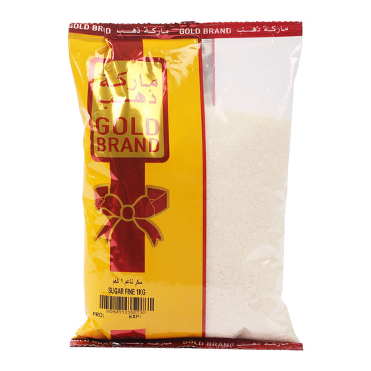 GOLD BRAND FINE SUGAR 1KG BAG