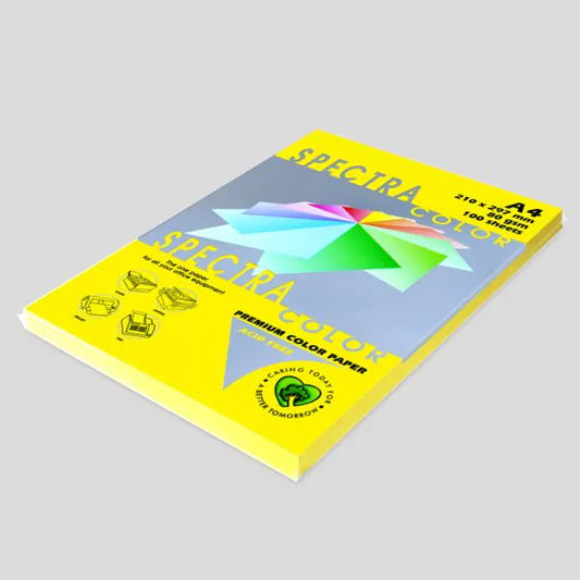 Photocopy Paper Colour Lemon A4 80gsm