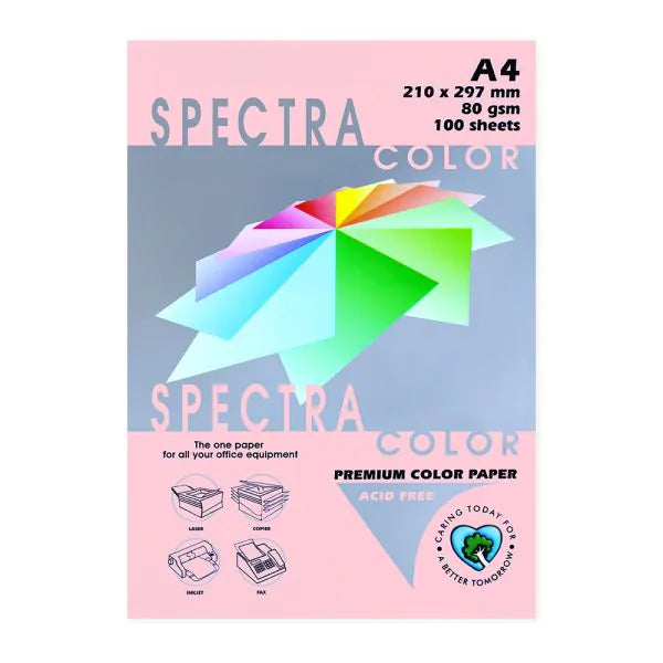 Photocopy Paper Colour Pink A4 80gsm