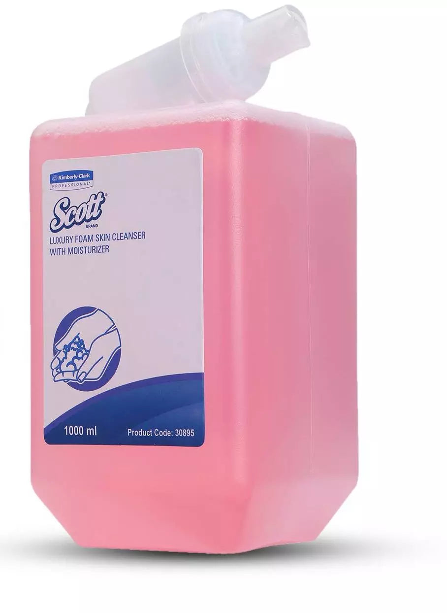 Scott Hand soap refill liquid Bag with Press neck 1ltr
