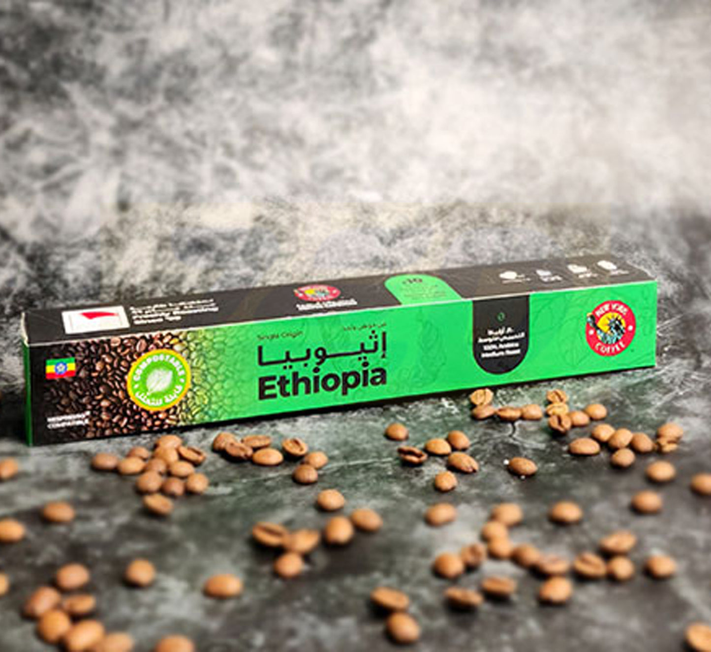 NEW YORK COFFEE - ETHIOPIA Organic Coffee Capsules 10 Caps