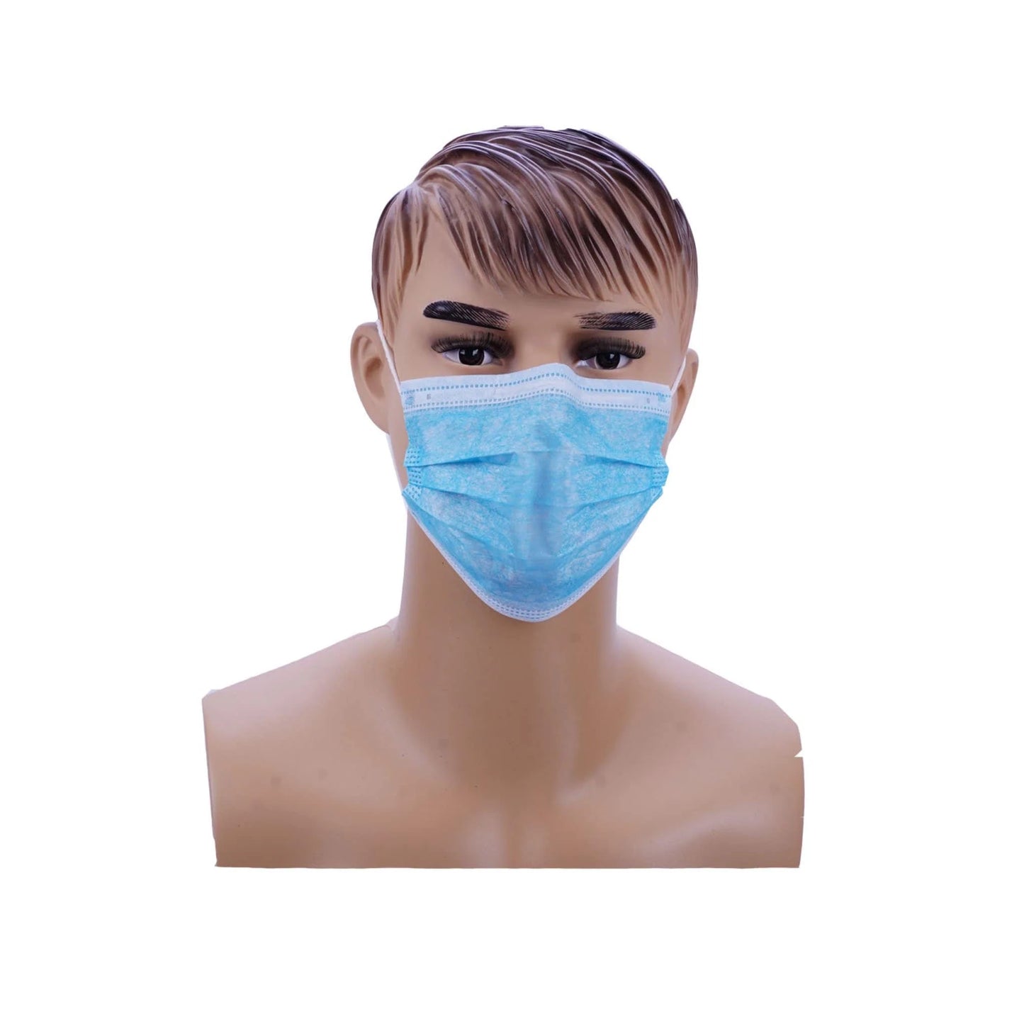 Hotpack Blue Face Mask With Ear Loop-1000 Pieces