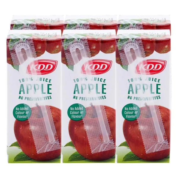KDD APPLE JUICE 180ML X 6