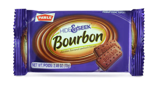 Parle hide and seek bourbon 70 gm*60