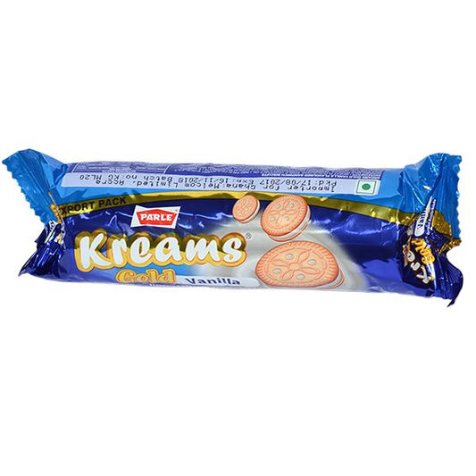 Parle kreams gold vanilla biscuit 75 gm*48