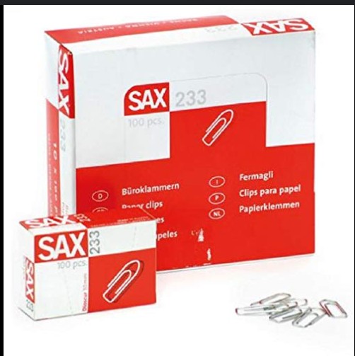 Paper Clip Sax 233 Box X 10