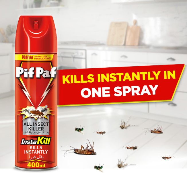 Pifpaf Mosquito And Fly Insects Killer Spray 400ml