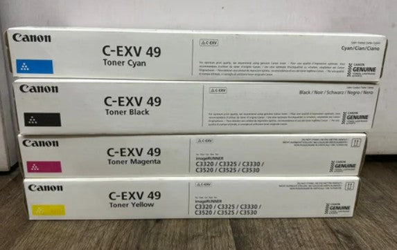 Canon C-EXV 49 Laser Toner C/M/Y/B