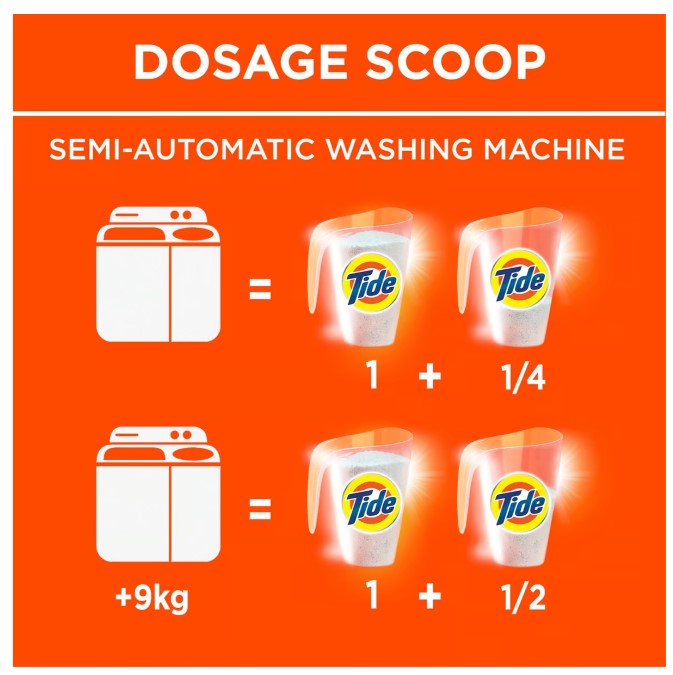 Tide Washing Powder Original Front Load Value Pack 1.5 kg