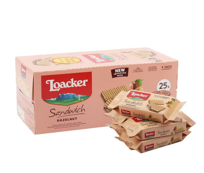 Loacker Sandwich hazalnut 25 x 25 g
