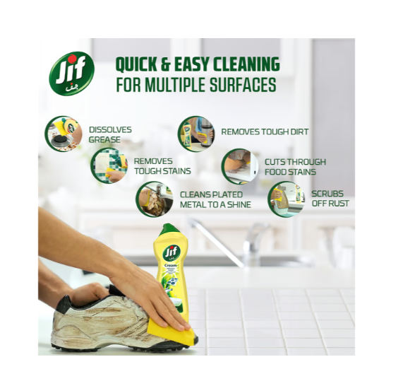 Jif Cream Cleaner Lemon 750 ml