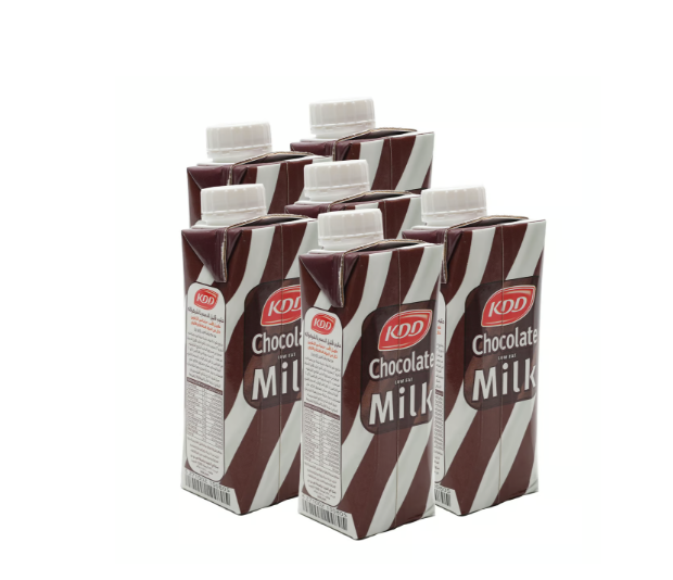 KDD Chocolate Milk Low Fat 6 x 250ml