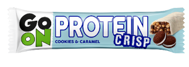 GO ON Protein Crisp Bar w/ Cookies&Caramel 50g X 24
