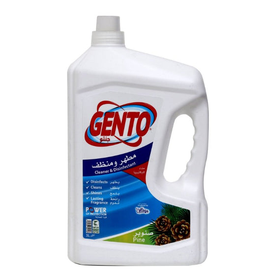 Gento Cleaner & Disinfectant Pine 3 Litre