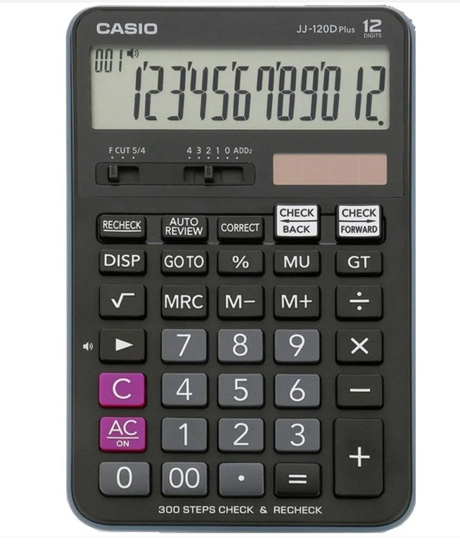 Casio JJ-120D Desk Calculator