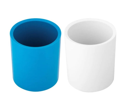 Pen Holder Assorted Deli - 9155 white