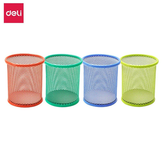 Pen holder steel Turquoise Deli 9153 Deli G