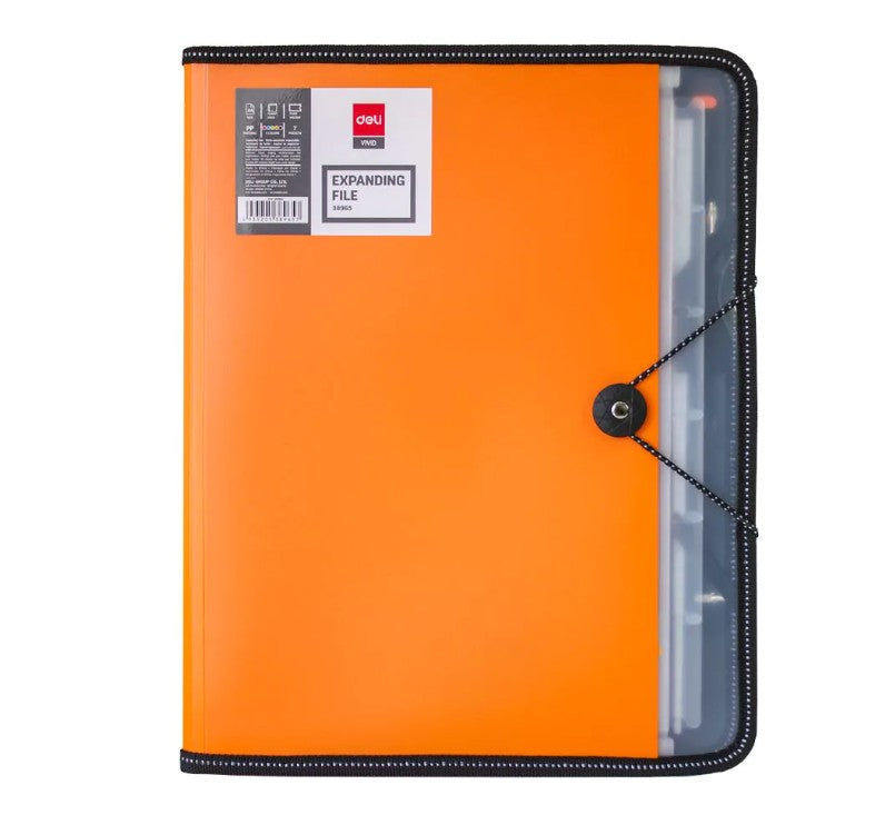 Expanding File A4 7 Pocket DELI E38965