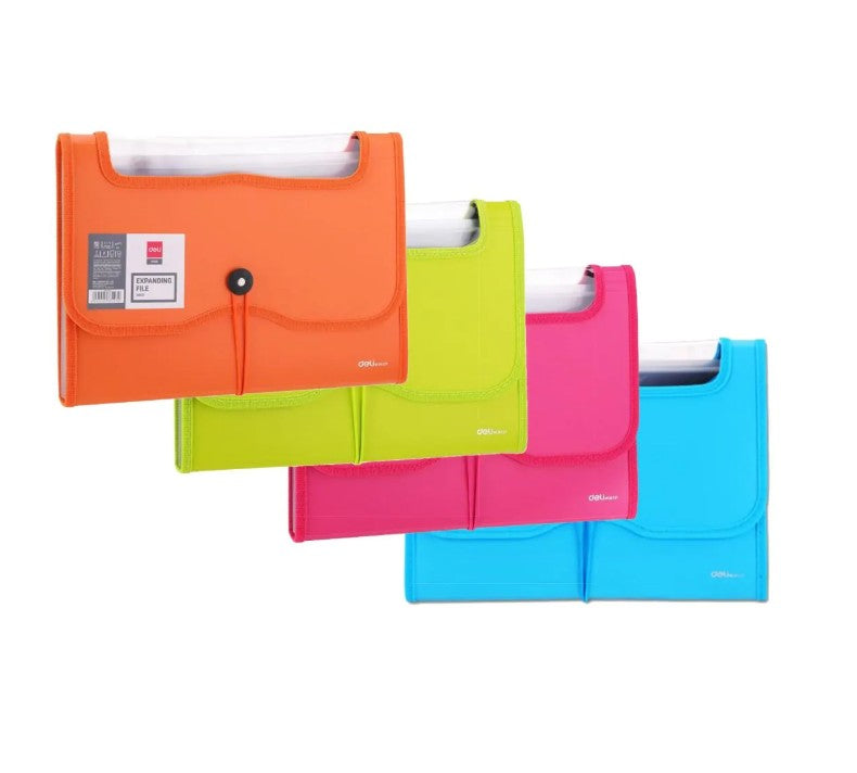 Expanding File A4 13 Pocket RIO Deli 38128 pink