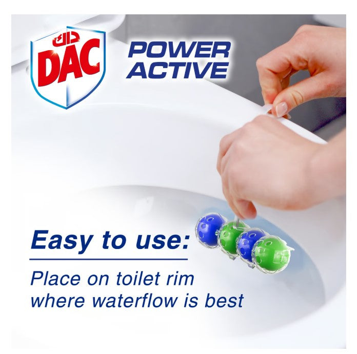 Dac Clean and Fresh Toilet Rim Block Lemon 50 g