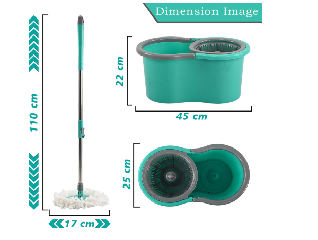 Spinner mop With bucket set Scochan houw