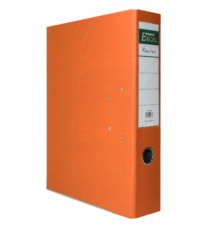 BOX FILE LARGE 70MM EXCEL EX-9083 ORANGE