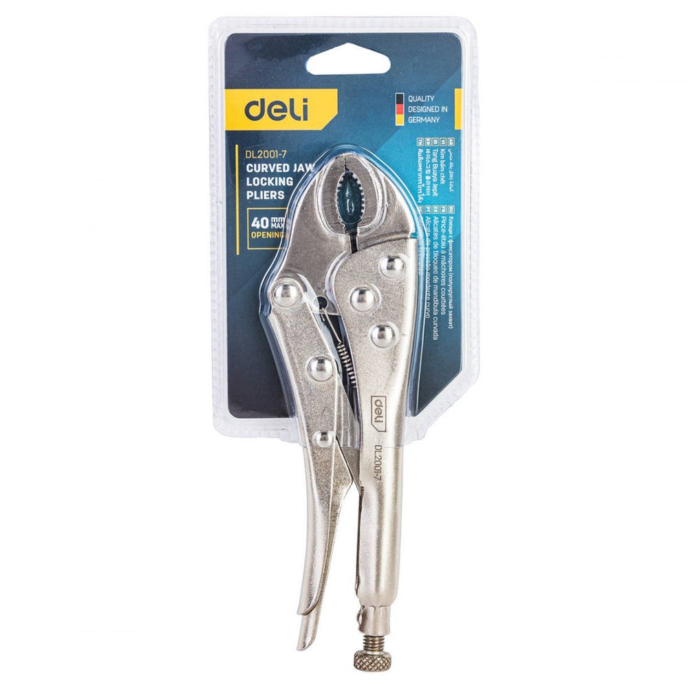 Round Jaw Locking Pliers 7"