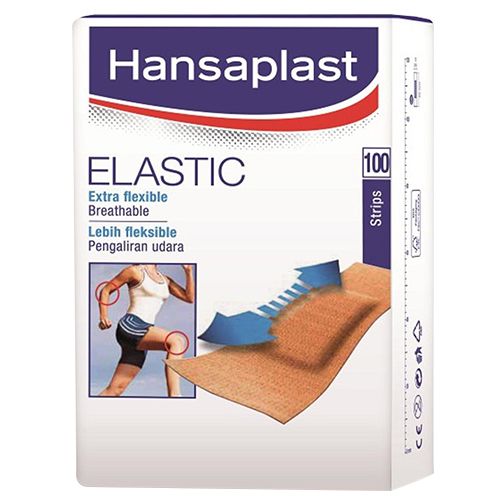 Handsaplast Elastic Extra Flexible Bandaid 100s
