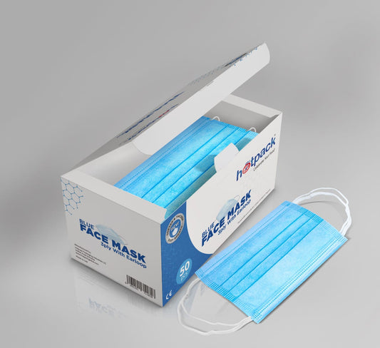 FACE MASK HOTPACK 50S 3LAYER