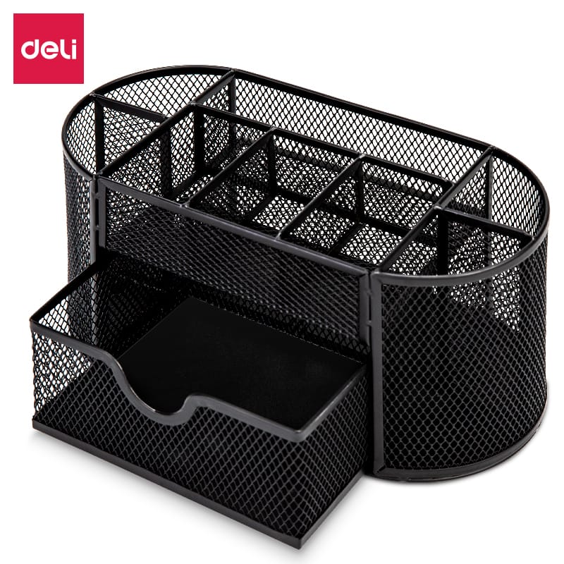 Desk Organiser Deli Versatile Pens Stand 8902