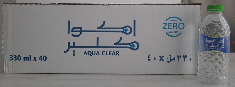 Aqua Clear Drinking Water 40 X 330ml